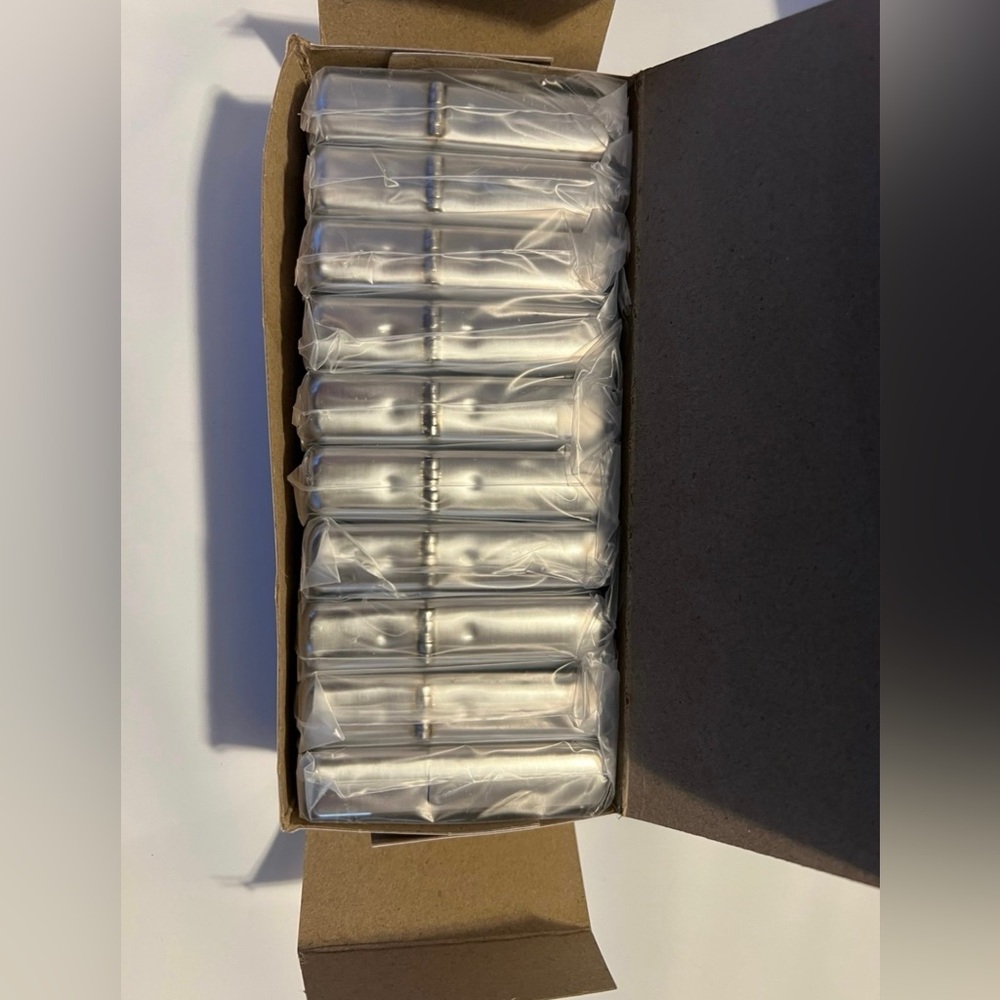 10pack Silver flip top lighters